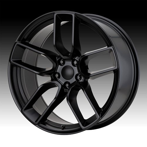 Performance Replicas 179SB PR179 Satin Black Custom Wheels 1